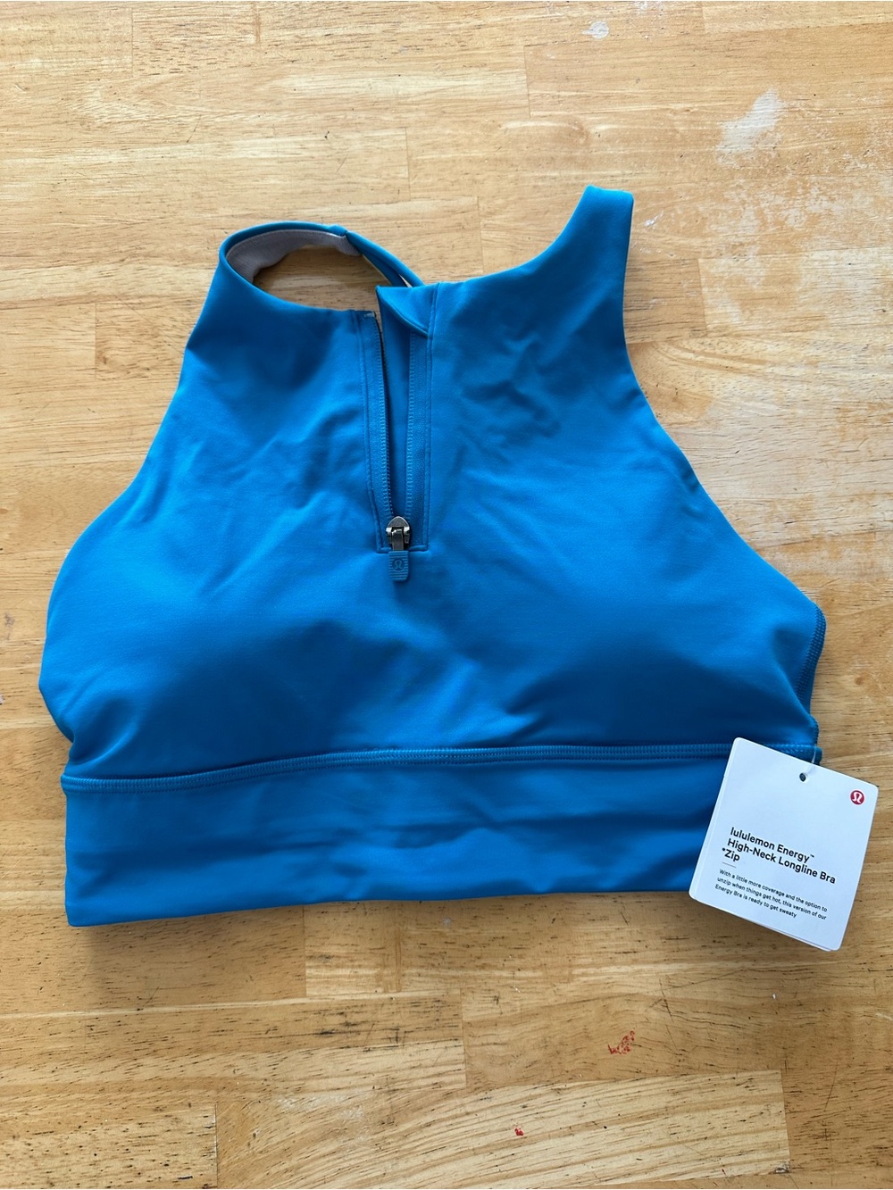 NWT Lululemon high-neck energy bra size 6